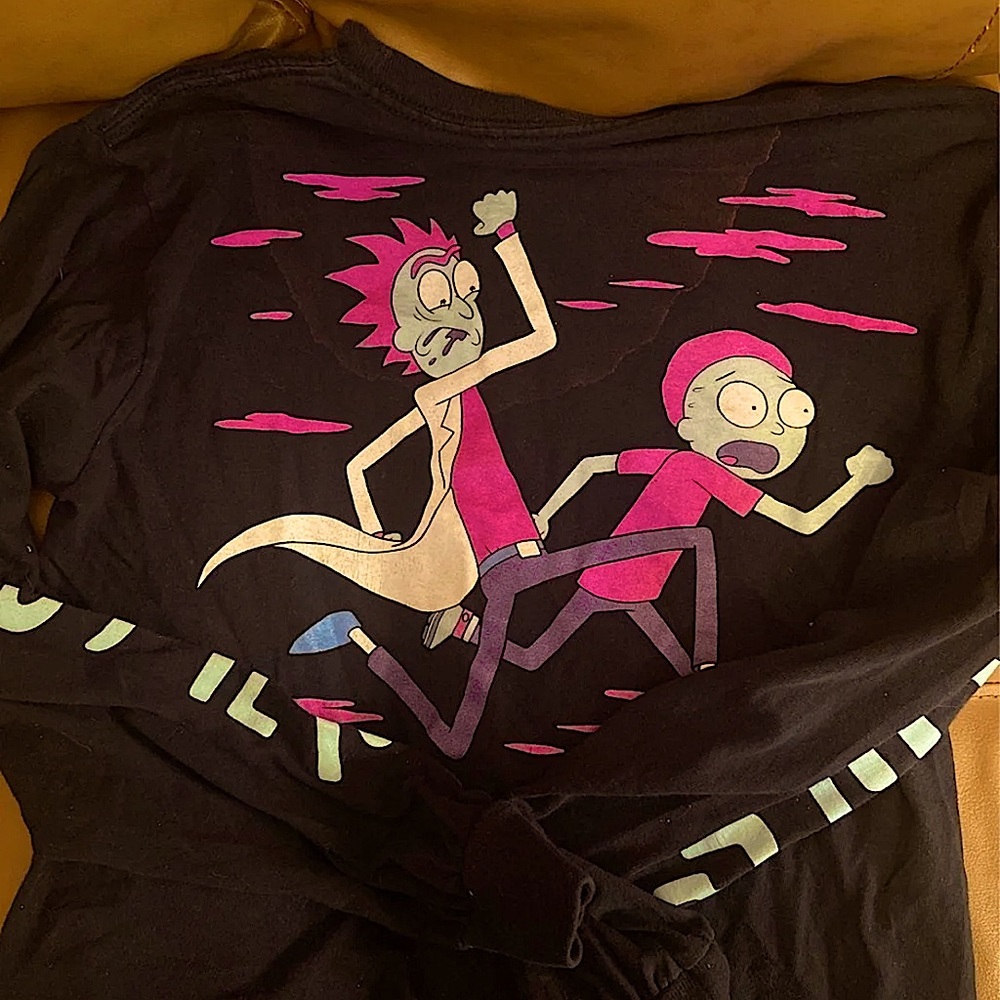 Rick and Morty long sleeve tee